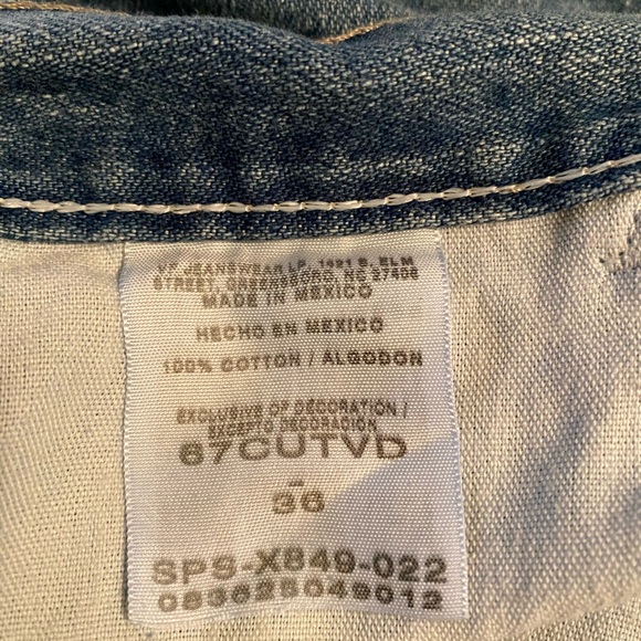 80. Wrangler Men’s Hero Originals Denim shorts size 36, next to new condition - Picture 5 of 5